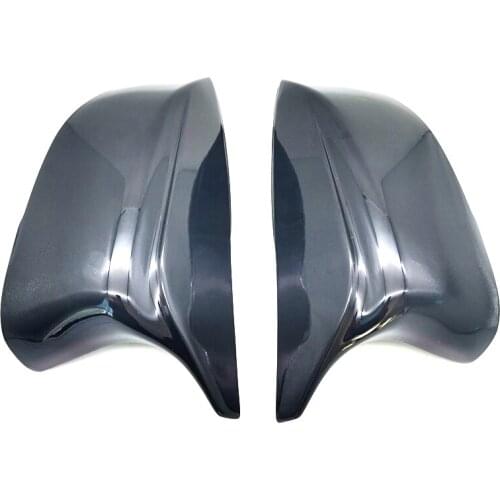 2 X Rearview Mirror Covers Trim Glossy Black for Infiniti Q50 Q50S Q70 Q60 QX30