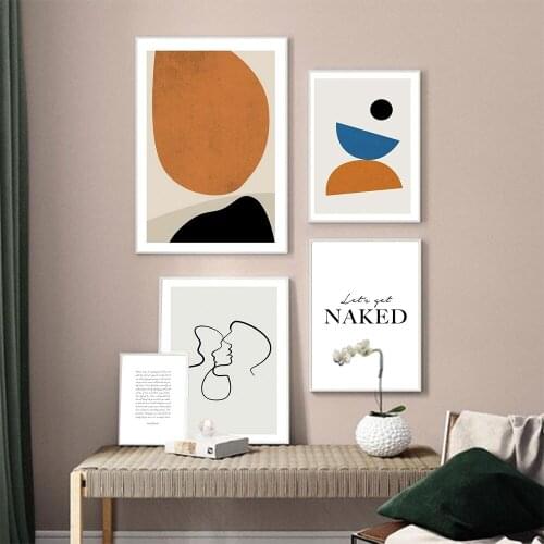 Geometric Abstract Quote Scandinavia Canvas Painting Wall Art Prints Poster Picture for Gallery Living Room Interior Home Decor