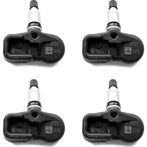 4PCS Car Tire Pressure Sensor OEM 42607-33021 Fit for Toyota 4Runner Corolla FJ Cruiser Highlander Prius Scion