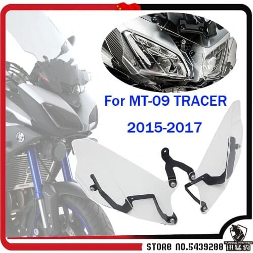 For YAMAHA MT-09 TRACER 2015 2016 2017 MT09 MT 09 Tracer motorcycle headlight cover accessories grille headlight protective