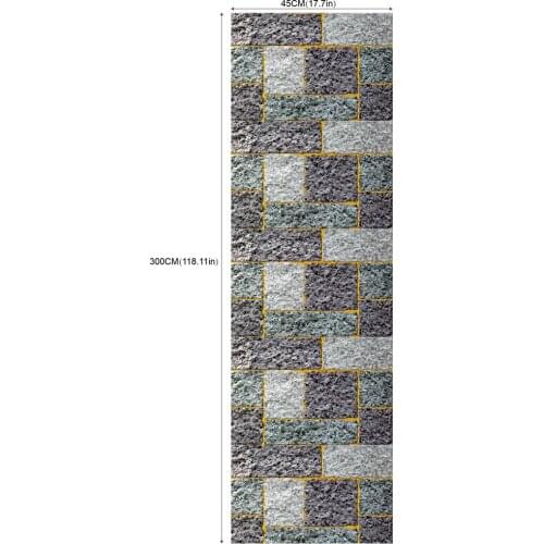 2020 Hot Sell Rock Style Pattern Self-Adhesive Wallpapers with Waterproof Wearproof Design for Room Decoration and Renovation
