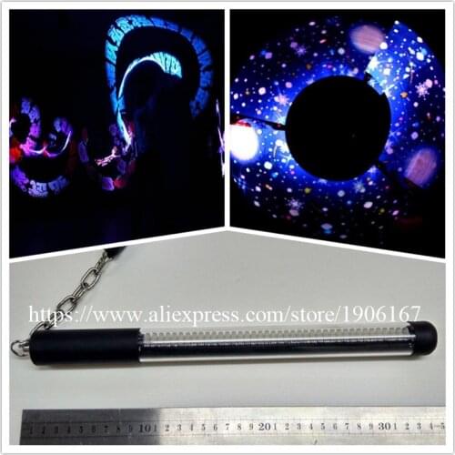 Cool full color led 50 pixels visual poi led programmable magic stick for stage show KTV Bar event & party supplies
