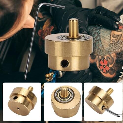 Brass Rotary Tattoo Supplies Tattoo Machine Parts Bearing Eccentric Cam Wheel Complete Tattoo Machine Kit Set