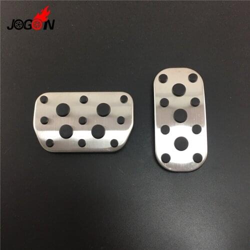 Fuel Gas Accelerator Brake Foot Pedal Pad Plate Cover Trim AT For Toyota C-HR CHR 2017 2018 Car Accessories No Drill