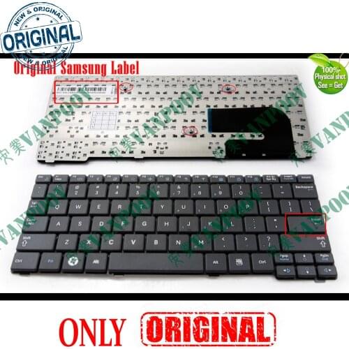New Notebook Laptop keyboard for Samsung NP- N128 N140 N148 N150 NB30 N102s Black US version - V113760AS1 CNBA5902768
