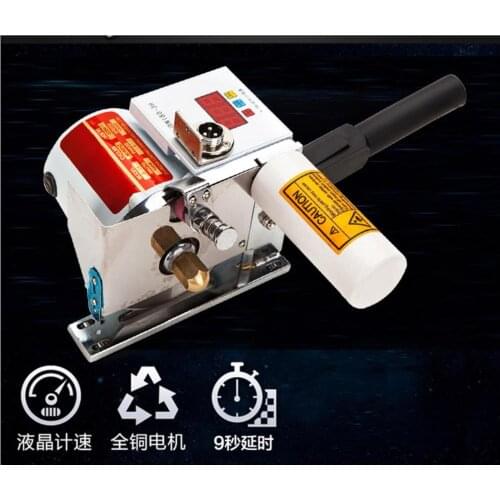 New 9-second Delay Track Type Cloth Cutting Machine C-600D LCD Count Cloth Cutting Machine 180W 220V 50HZ 18,000 rpm Hot Selling