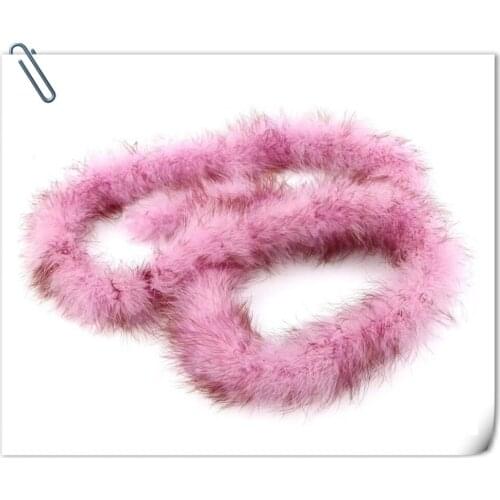 New Arrial100pcs/lot pink color Marabou Feather boas turkey feathers Boa For wedding party deocration Fancy feather Dress/scarf