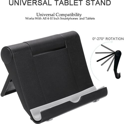New Arrival Tablet Stand Holder Durable Tablet Stand With Rubber Pad for iPhone iPad Mini Kindle Xiaomi Huawei Samsung