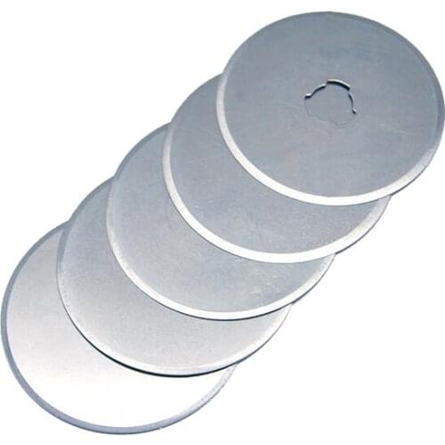 28mm /45 mm Rotary Blades Paper Cutter Knitting Circular Cutting Patchwork Leather Crafts Rotary Cutter Replacement Blades New