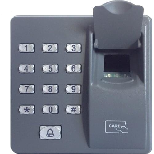 Fingerprint standalone access control keypad finger scanner code Biometric Electronic key Door Lock RFID Reader for indoor usage