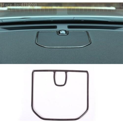 Black Ash Wood Car Dashboard Speaker Frame Trim For Land Rover Discovery Sport 2015-17 Car-Styling Luxury Interior Accessory