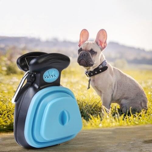 Pet Dog Travel Foldable Pooper Scooper Portable Poop Scoop Excreta Clean Pick Up Cat Waste Picker Cleaning Pets Supplies