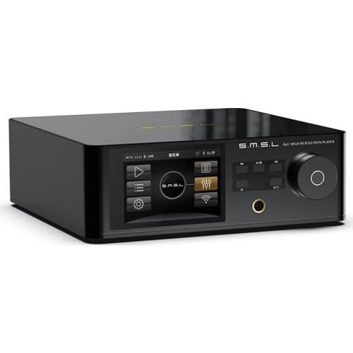SMSL DP5 Network Player HIFI EXQUIS DAC ES9038Pro Symmetric AES/EBU HDMI I2S MQA Decoder