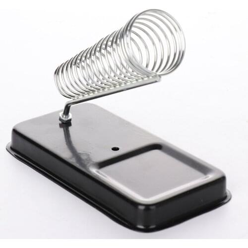 Metal Iron Useful Solid Metal Base Soldering Iron Bracket Stand Holder Support Station Frame Portable for Electrical Working new