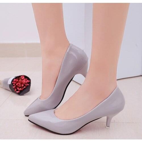 Women Pointed Toe High Heels Fashion Sexy Shoes Women Pumps Wedding Shoes Simple Business Working Shoes Woman
