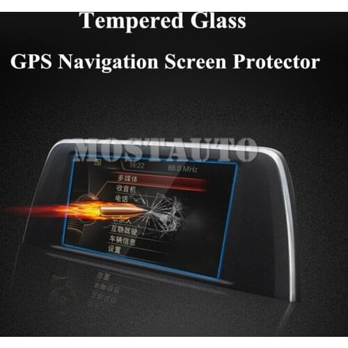 6.5" Inch Tempered Glass GPS Navigation Screen Protector For BMW X1 F48 X2 F39 2016-2019 1pcs Car Accessories Interior Car Trim