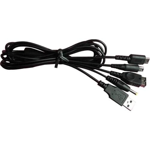 100pcs Universal 7in1 portable Charger cable USB Charge Cable Cord for PSP2000/PSP3000/ND SL/ND SI/3DS/SP Game Console