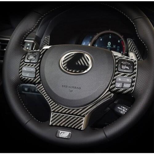 For LEXUS NX 200 200t 300h Accessories Steering Wheel Outlet Car Door Gear Panel Decorate Carbon Fiber Interior Trim Stickers