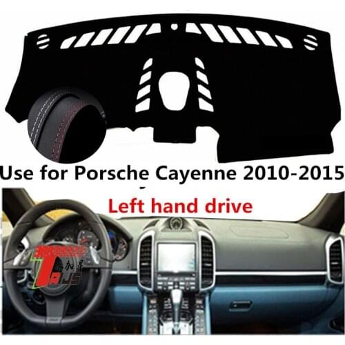 TAIJS Factory Classic Anti Dust Leather Car Dashboard Cover For Porsche Cayenne 2010 2011 2012 2013 2014 2015 Left hand drive