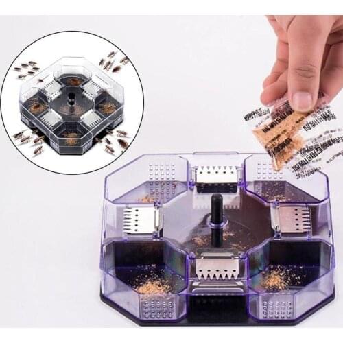 New Reusable Roach Killer Catcher Physical Capture For Kids and Safety Eco-Friendly Pets Trap Control Bait Cockroach