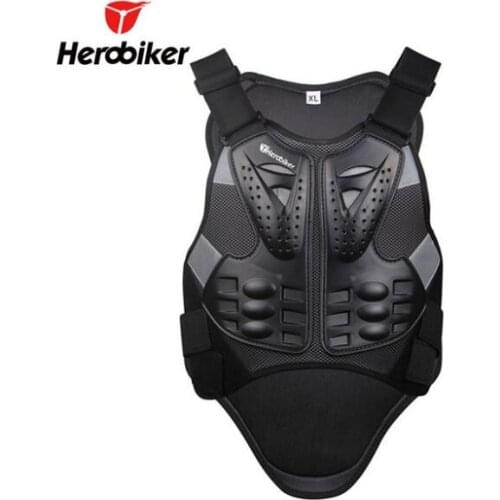 Motorcycle armor Chest Back Body Armor Vest Motocross Gear Mesh Motorcycle Jacket Protection Waistcoat L XL