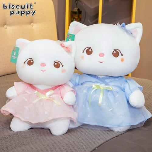 New 35/45CM Kawaii Cat Plush Toys Stuffed Animals Plush Doll Toys For Kids Baby Children Party Birthday Gift Christmas Present