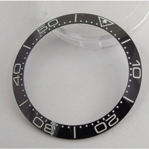 38mm new high quality Super Luminous ceramic Bezel insert watch fit automatic movement Mens watch bezel