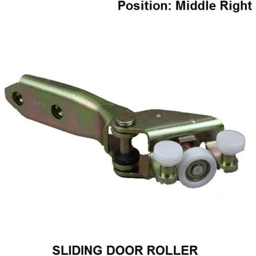 OE#701843336A FOR VW MULTIVAN T4 1990-2004 MIDDLE RIGHT MODELS SLIDING DOOR ROLLER GUIDE NEW