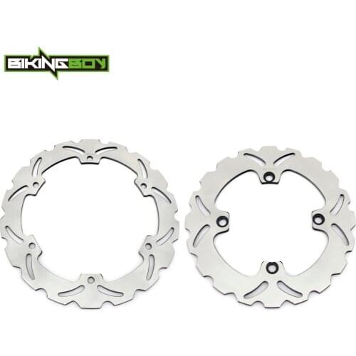 BIKINGBOY Front Rear Brake Discs Disks Rotors CB 500 F CB500X CBR 500 R ABS CB 650 F CBR650F / ABS 14 15 16 17 18 19 20 21 Set