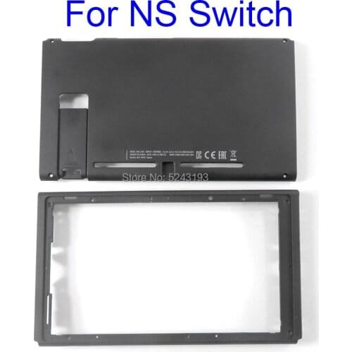 10sets Housing Shell Case Front Back Faceplate + Middle Frame Cover Plate for Nintend Switch NS Console Replacement Parts