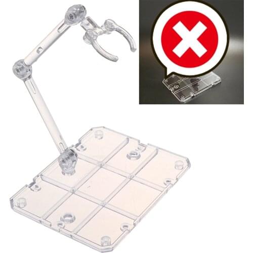 1Set Action Base Clear Display Stand for 1/144 HG/RG Gundam Figure Model Toy