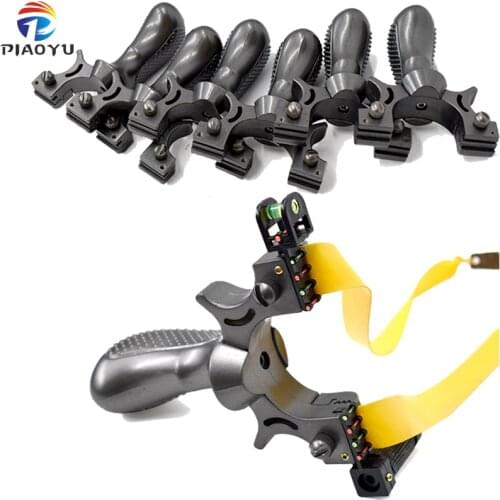 Hunting Slingshot Outdoor Shooting Special Catapult with Flat Rubber Band High Precision Aiming Slingshot Hunting Accessories