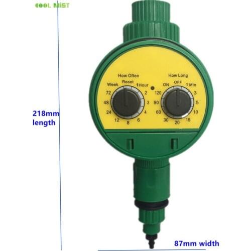 S203 Automatic Intelligence Electronic Water Timer Rubber Gasket Design Outdoor Garden Irrigation Controller for Watering Kits