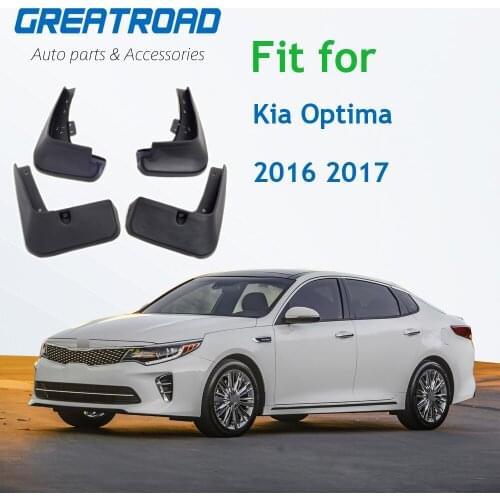 Front Rear Molded Car Mud Flaps For Kia Optima 2016 2017 JF Sedan Mudflaps Splash Guards Mud Flap Mudguards Fender 2018