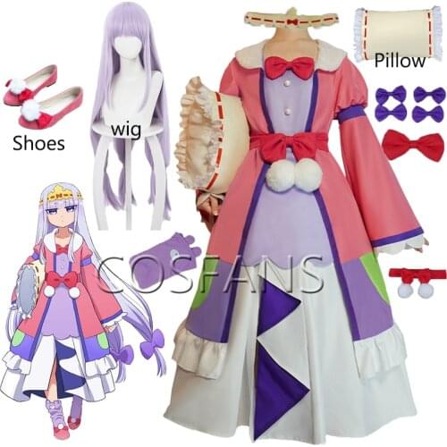 Good Night at Demon Castle Sleepy Princess in the Demon Castle Princess Syalis Dress Sleepwear Pajamas Anime Cosplay Costumes