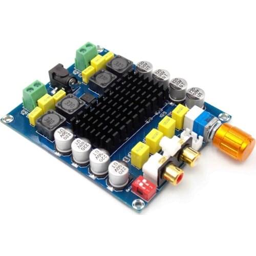 TDA7498 XH-M512 high power digital power amplifier board 2*100W car power amplifier upgrade version