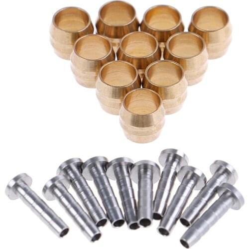 BH90 Bike Brake Hose Hydraulic Disc Brake Olive Connect Insert for Shimano BH90 BH59 Hydraulic Disc Brake Cable 10 Set