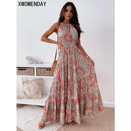 XWOMENDAY Boho Summer Dresses