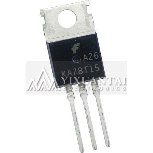 10pcs/lot 100% NEW origina KA78T15 IC REG LINEAR 15V 3A TO220-3 Triode Transistor TO-220