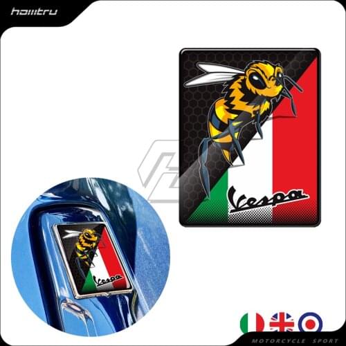 3D Motorcycle Sticker Case for PIAGGIO VESPA Emblem Logo GTS GTV LT LX LXV 50 125 150 300 300ie