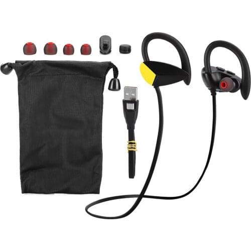 Wireless Earhook Waterproof Bluetooth Headphone Sports Mini In-Ear Headset Earphone Accessory