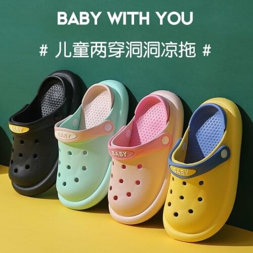 Kids Slippers for Boys Girls Cute Shoes Summer Toddler Flip Flops Baby Indoor Slippers Beach Swimming Slippers for Children