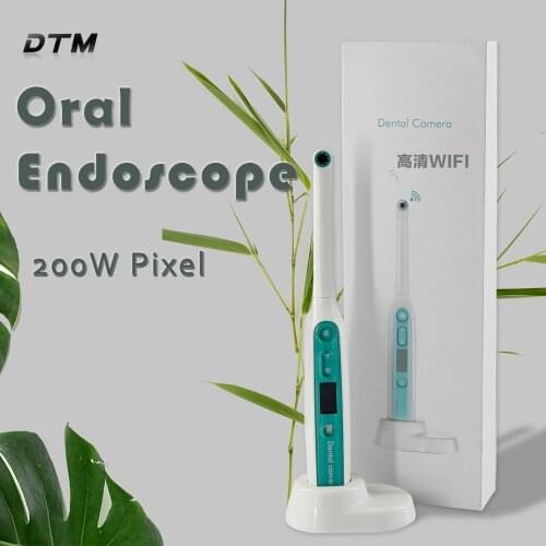 Wireless WiFi Oral Dental Endoscope 1080P HD Visual Intraoral Camera IP67 Waterproof with 8 LED Lights Health Care Teeth Tools