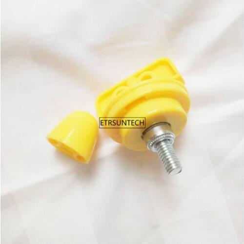 200pcs None Stainless Steel Bearing Shaft Nut for All Square Hole Running Wheel Hamster Toy Supplies