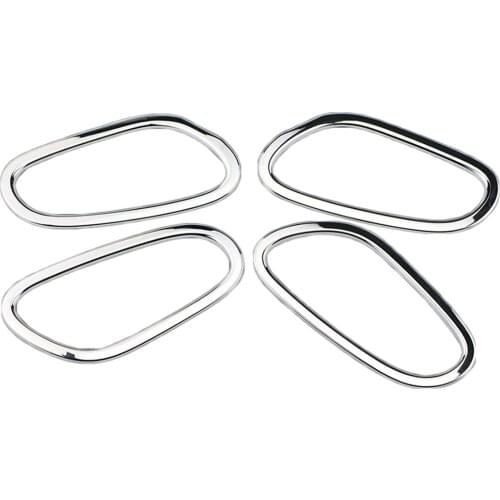 Chrome Interior Door Handle Bowl Cover Trim Fit For Nissan Rogue Sport Qashqai J11 2014-2018 2019 Accessories Frame Molding