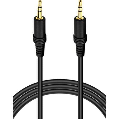 3.5mm Jack Audio Cable1.5 Meters Jack Male To Male Audio Aux Cable Car Headphone Speaker Wire Line Aux CordSpeaker