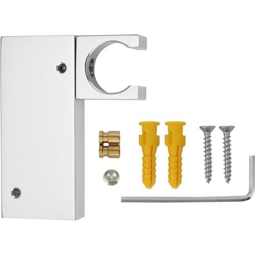 Brass Adjustable Handheld Shower Holder Bracket Wall Mount Rotatable Shower Head Base Bathroom Shower Accessories