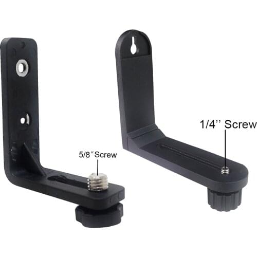 L Laser Bracket 5/8'' 1/4'' for Laser Level Self-Leveling 360 degree Horizontal Vertical Outdoor Leveling instrument