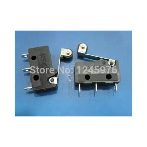 Free shipping 50pcs 5.08mm 3pin Mouse switch microswitch with handle+Hot sale