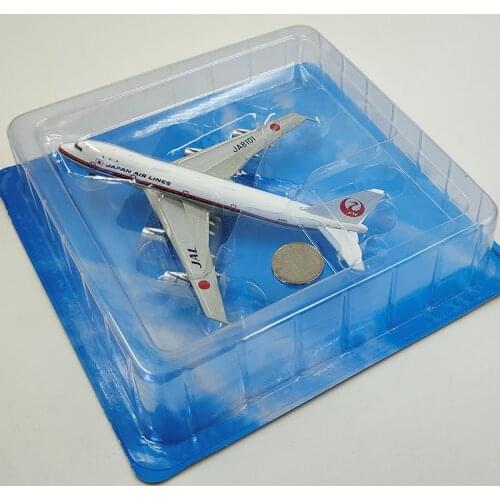 About 18CM 1:400 B747 model JAL 747 Japan airlines JA8101 with base landing gear alloy aircraft plane model toy collection